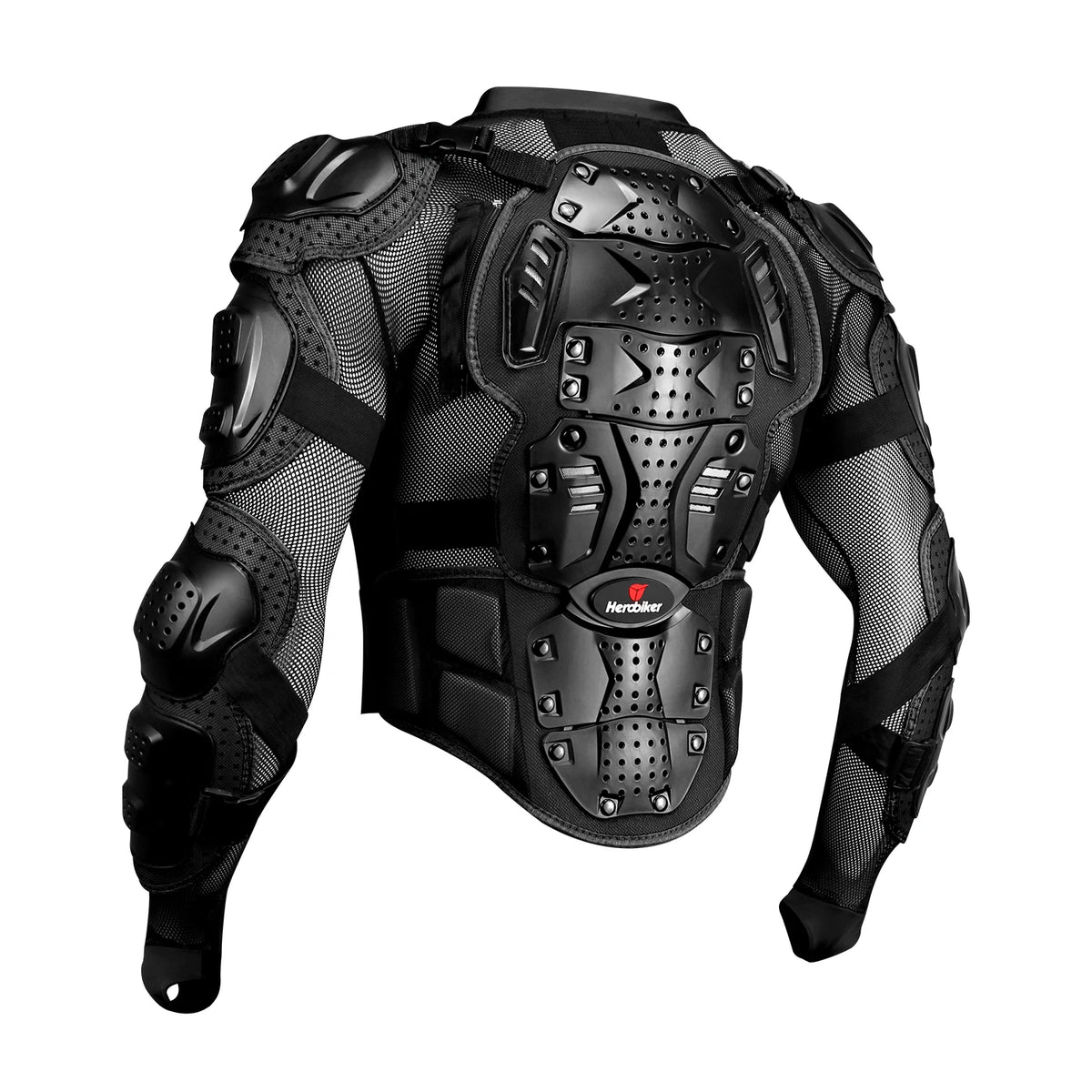 Herobiker jaqueta de motocross para homens, armadura corporal, equitação proteção, Bike Riding, S-5XL