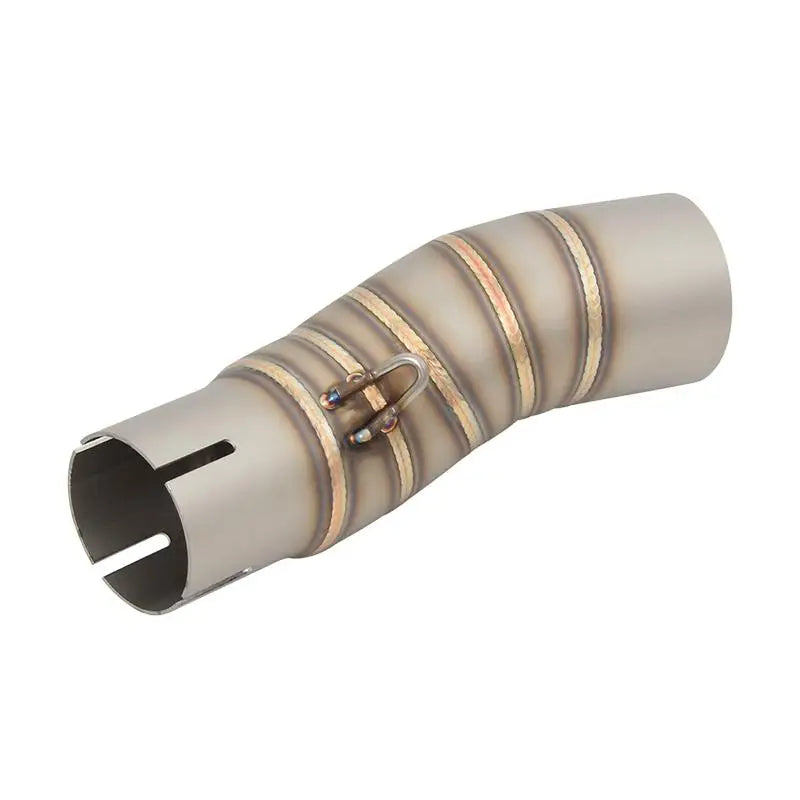 Tubo de escape para motocicleta CFMOTO, aço inoxidável, deslizamento, DB Killer removível, Escape Mid Link, DB Killer, 51mm, 2022 a 2024