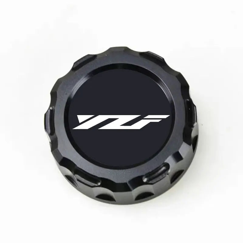 Para yamaha yzf r125 r7 r6 r1 r3 YZF-R125 YZF-R7 YZF-R3 cnc motocicleta cilindro fluido de freio traseiro reservatório mestre tampa