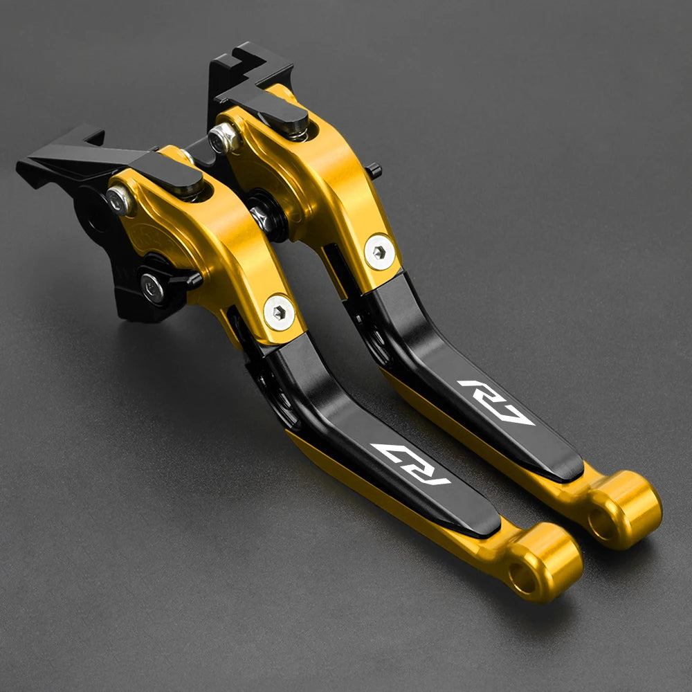 Para yamaha yzfr7 yzf r7 YZF-R7 yzfr7 2023 2022 acessórios da motocicleta extensível ajustável alavancas de freio embreagem guiador apertos