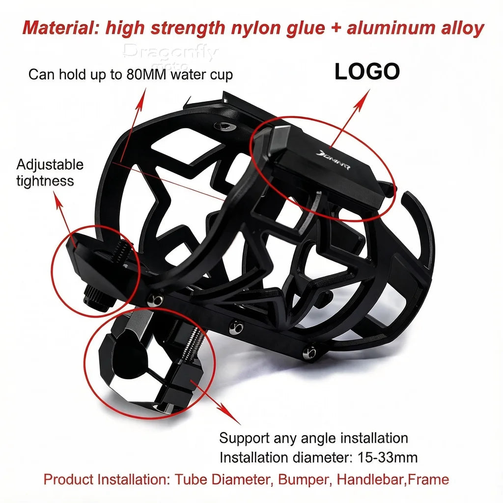 Suporte para Copo para Motocicleta Bajaj Dominar 250 400, Suporte para Garrafa de Água e Bebidas