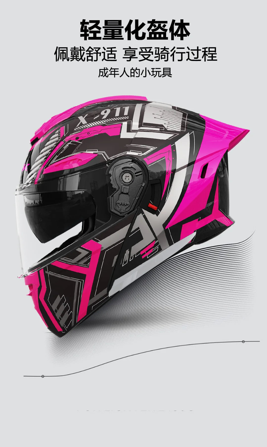 Capacete de motocicleta com certificação 3C&DOT, masculino e feminino, modular, quente para o inverno, quatro estações, capacete de segurança para scooter elétrica