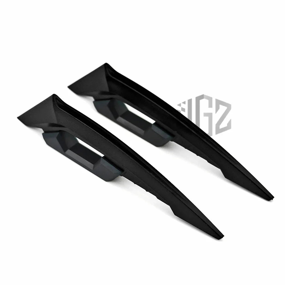 Spoiler lateral dianteiro para motocicleta, conjunto de asas aerodinâmicas para vespa yamaha, acessórios universais para moto