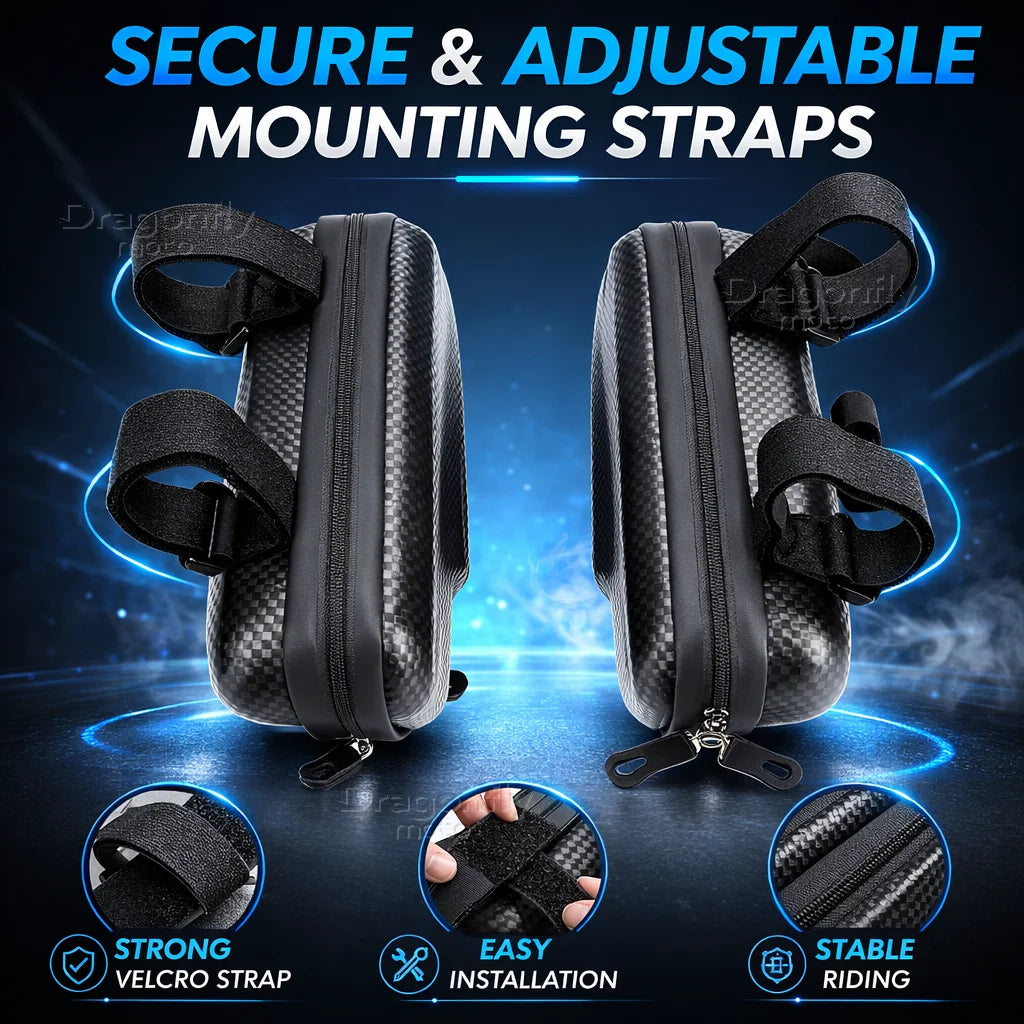 Bolsa Lateral Personalizada para Motocicleta Bajaj Dominar 250 400, Saco de Selim à Prova d'Água com Logo Personalizado