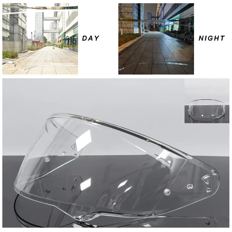 Lente de Visor para Capacete de Motocicleta HJ-38 para HJC I71 F71 HJ-38, Substituição de Capacete, Anti-UV, À Prova de Poeira, Protetor de Vento, Acessórios para Motocicleta