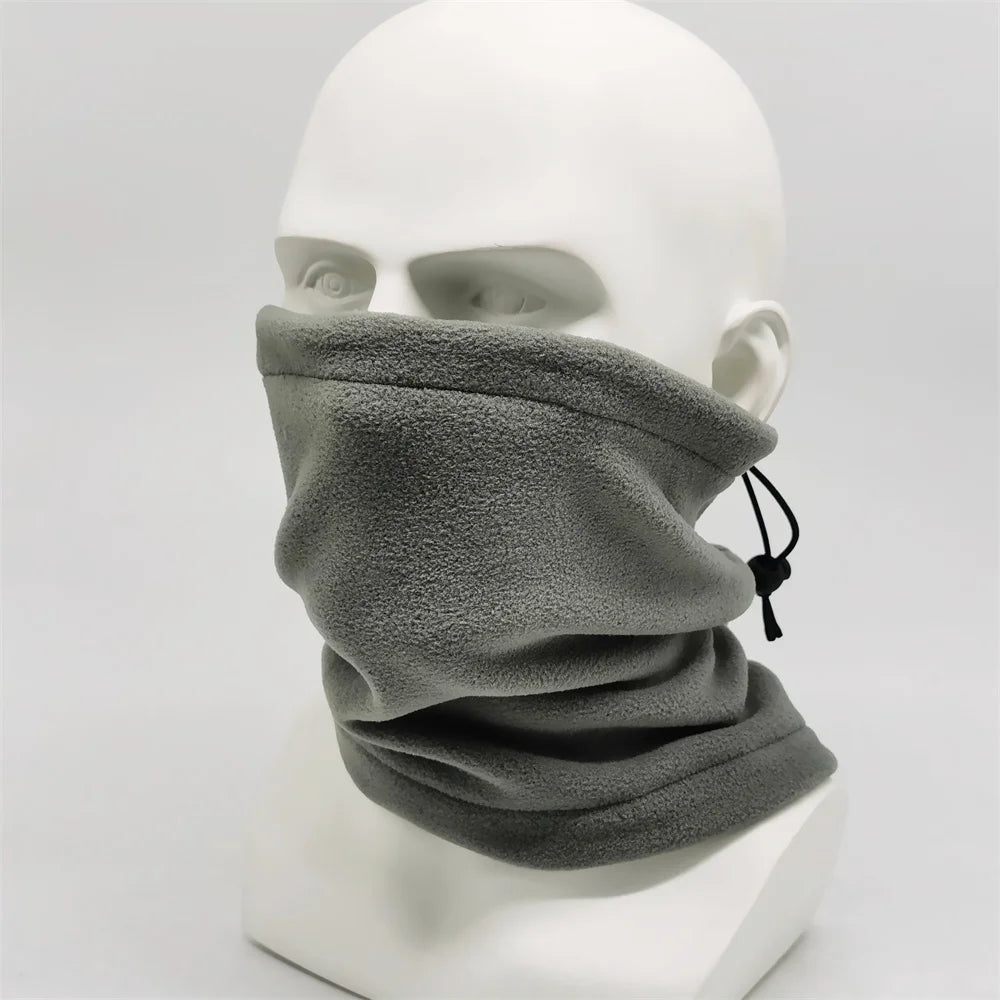Inverno térmico bandana capa facial velo pescoço mais quente gaiter bandana máscara facial capa de orelha tubo cachecol esqui snowboard neckerchief