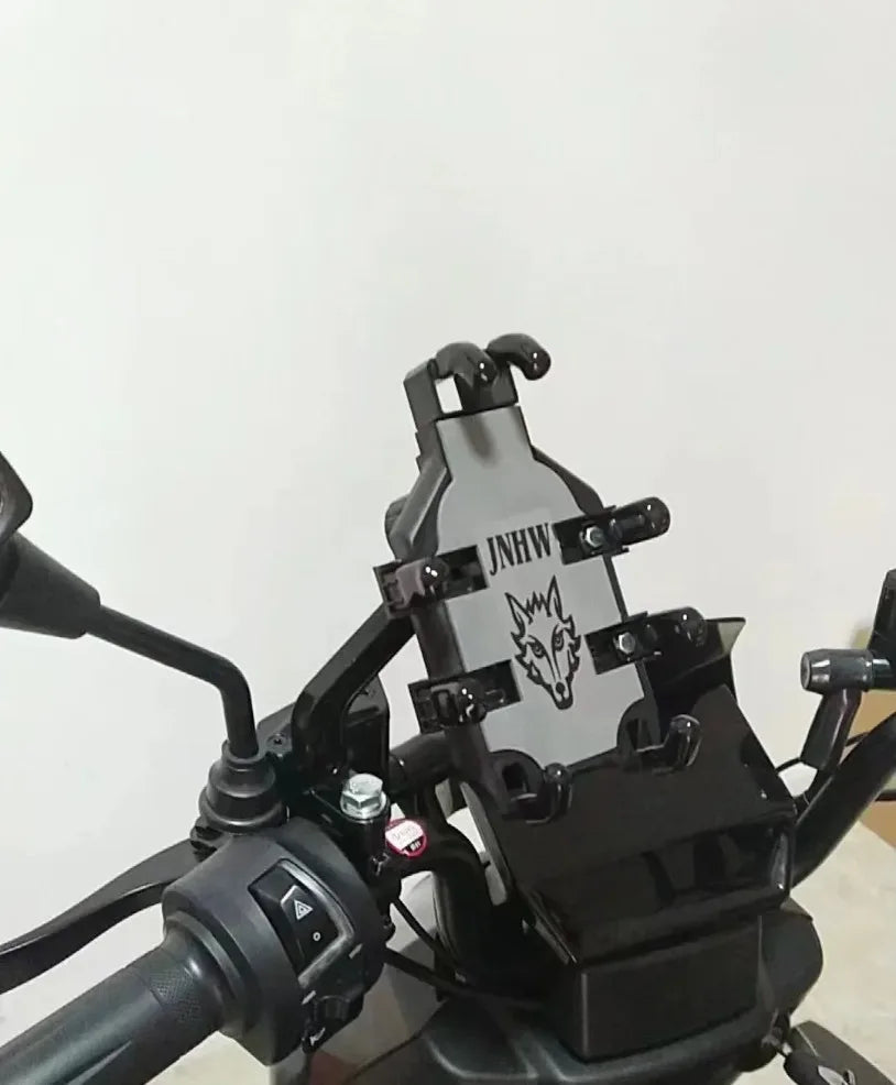 Vikefon universal novo atualizado oito garras suporte do telefone móvel para motocicleta scooter atv bicicleta e-bike suporte do telefone celular