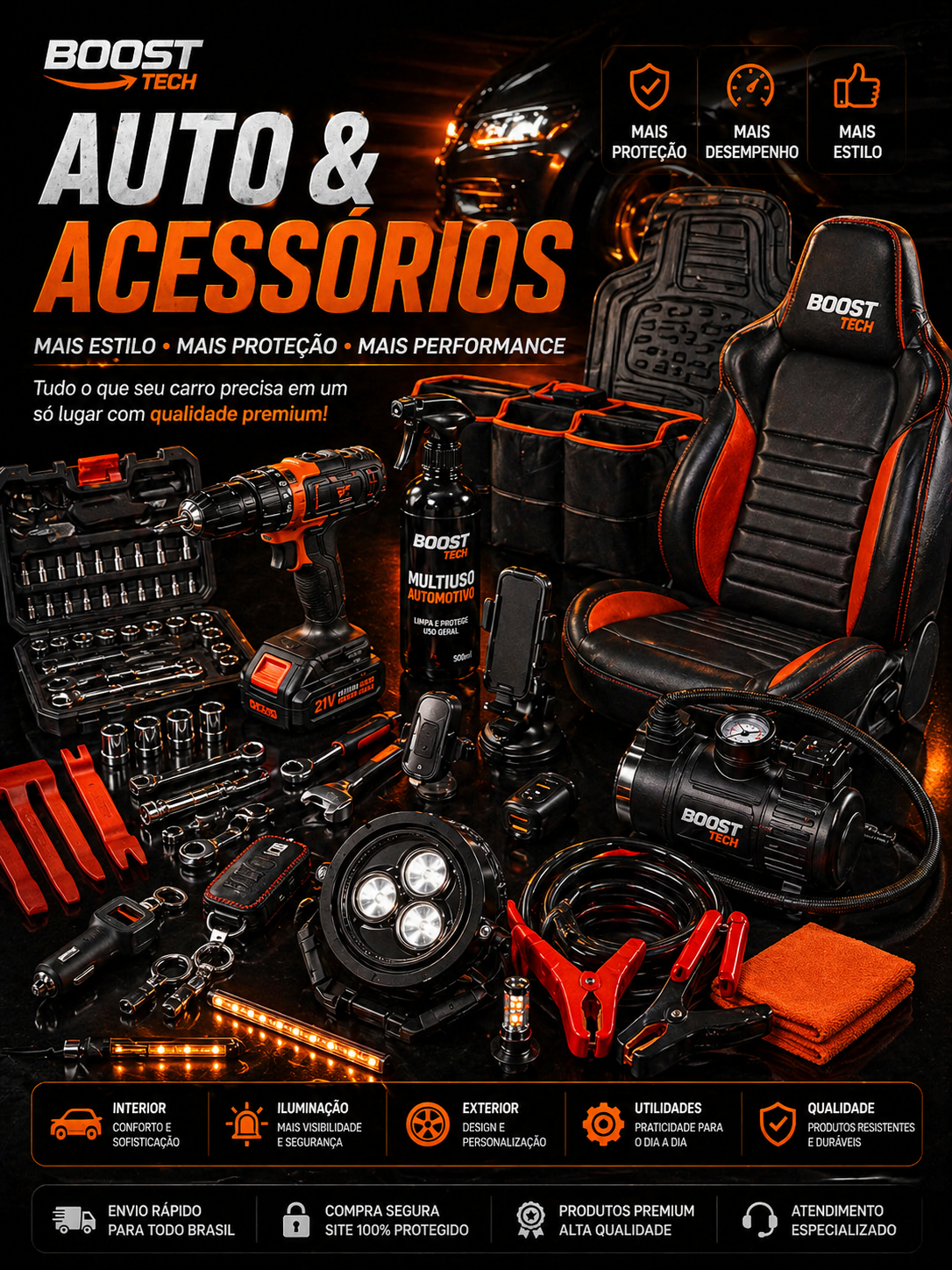 Acessórios para carro