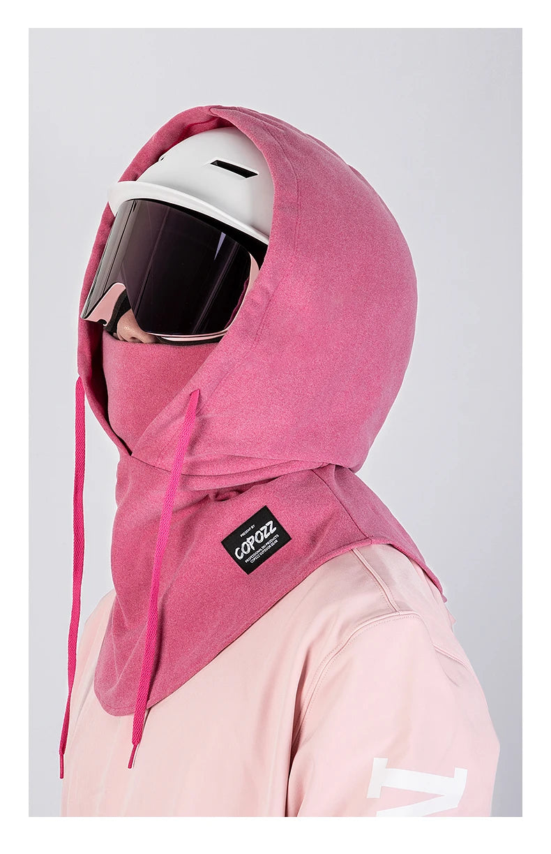 Copozz máscara de esqui de inverno ciclismo máscara de lã térmica esporte ao ar livre à prova de vento ciclismo chapelaria balaclava meia máscara facial