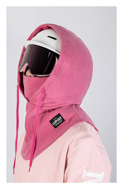 Copozz máscara de esqui de inverno ciclismo máscara de lã térmica esporte ao ar livre à prova de vento ciclismo chapelaria balaclava meia máscara facial