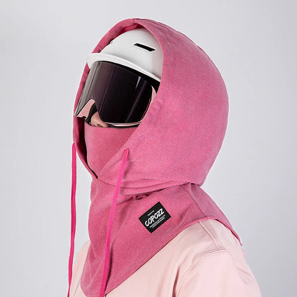 Copozz máscara de esqui de inverno ciclismo máscara de lã térmica esporte ao ar livre à prova de vento ciclismo chapelaria balaclava meia máscara facial