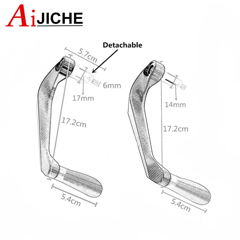 Acessórios da motocicleta cnc guiador apertos alavancas de freio embreagem guarda protetor para bajaj pulsar 200 ns/200 rs/200 as