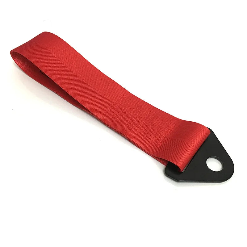 Correia de reboque de náilon de alta resistência universal jdm racing carro reboque auto cordas de reboque dianteiro e traseiro pára-choques reboque cinta de reboque decoração