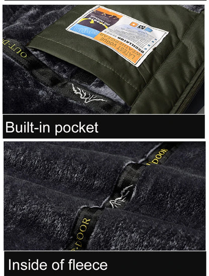 Inverno terno de esqui masculino marcas à prova de vento à prova dwindproof água engrossar casaco de neve quente inverno esqui e snowboard jaqueta e calças conjunto