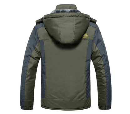 Inverno terno de esqui masculino marcas à prova de vento à prova dwindproof água engrossar casaco de neve quente inverno esqui e snowboard jaqueta e calças conjunto