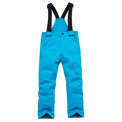Traje térmico infantil, traje de esqui para meninos e meninas, conjunto de jaqueta de esqui à prova de vento, à prova d'água, jaqueta de neve para inverno