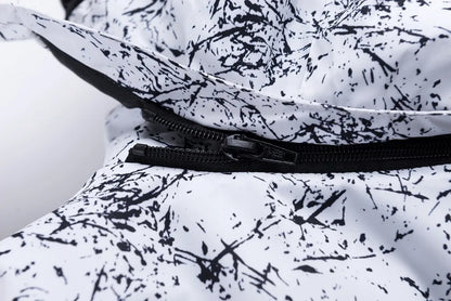 Traje térmico infantil, traje de esqui para meninos e meninas, conjunto de jaqueta de esqui à prova de vento, à prova d'água, jaqueta de neve para inverno