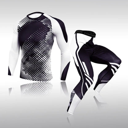 Roupa interior de esqui terno masculino respirável wicking snowboard esqui roupa interior camiseta calças de inverno esportes ao ar livre conjunto térmico