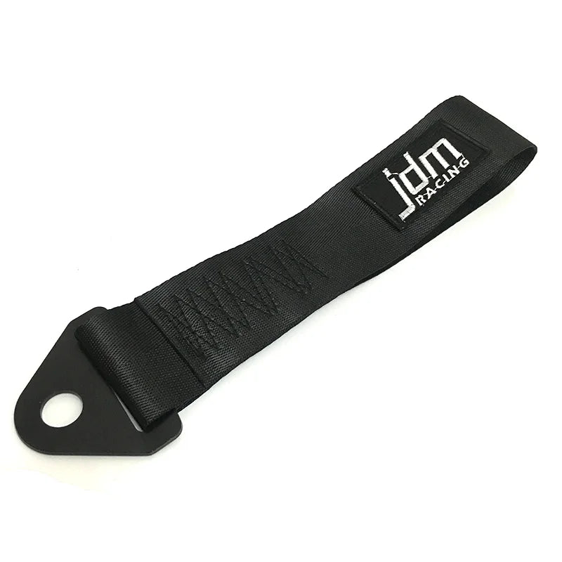 Correia de reboque de náilon de alta resistência universal jdm racing carro reboque auto cordas de reboque dianteiro e traseiro pára-choques reboque cinta de reboque decoração