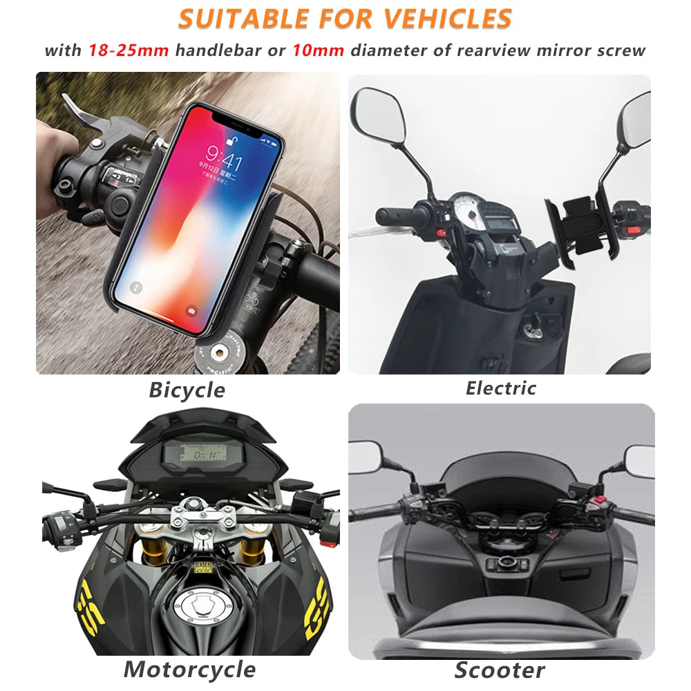 Suporte para celular para motocicleta, para bajaj dominar 250 400 avenger 220 160 ct 100 110 pulsar 180 ns200 ns160 150 125 2020 2021