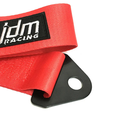 Correia de reboque de náilon de alta resistência universal jdm racing carro reboque auto cordas de reboque dianteiro e traseiro pára-choques reboque cinta de reboque decoração