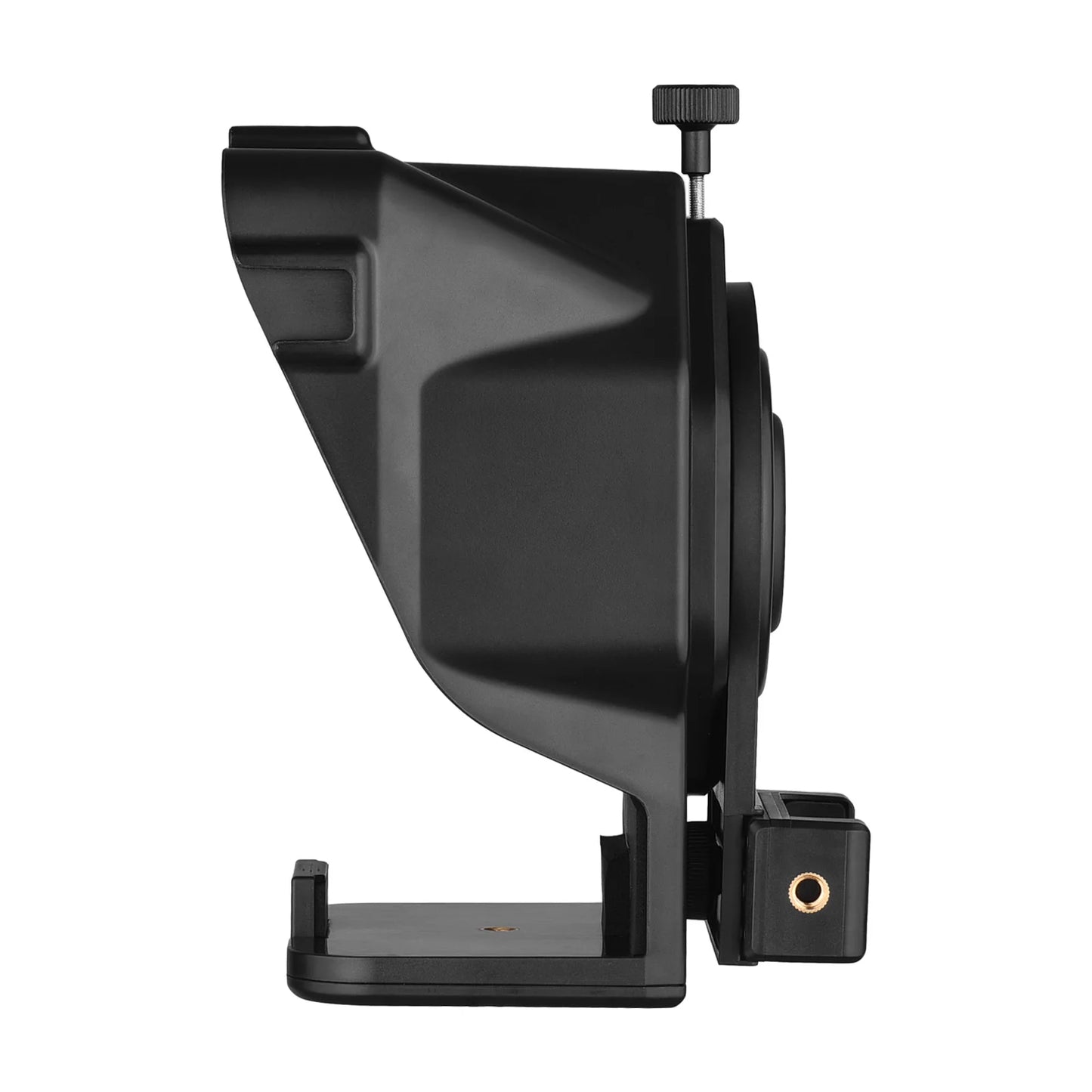 Andoer Portable Smartphone Teleprompter Prompter with Phone Holder Remote Control for Video Recording Live Streaming Interview