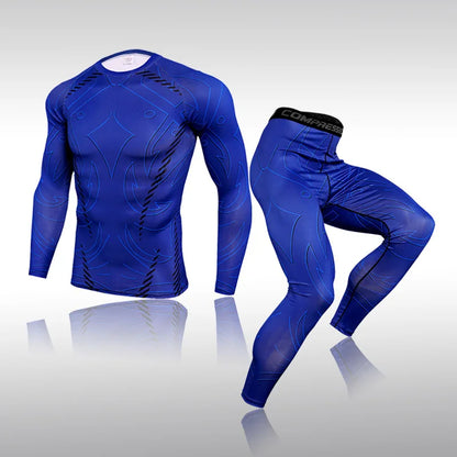 Roupa interior de esqui terno masculino respirável wicking snowboard esqui roupa interior camiseta calças de inverno esportes ao ar livre conjunto térmico