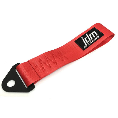 Correia de reboque de náilon de alta resistência universal jdm racing carro reboque auto cordas de reboque dianteiro e traseiro pára-choques reboque cinta de reboque decoração