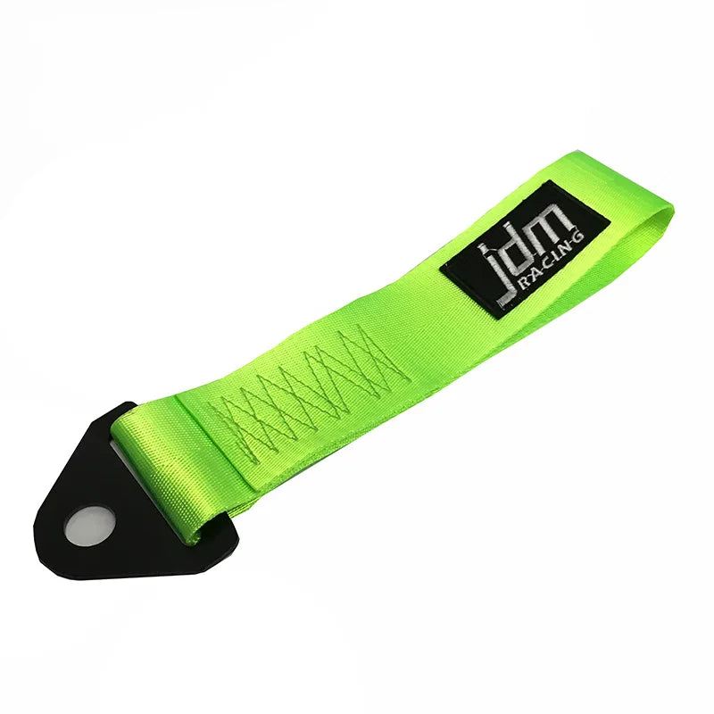 Correia de reboque de náilon de alta resistência universal jdm racing carro reboque auto cordas de reboque dianteiro e traseiro pára-choques reboque cinta de reboque decoração