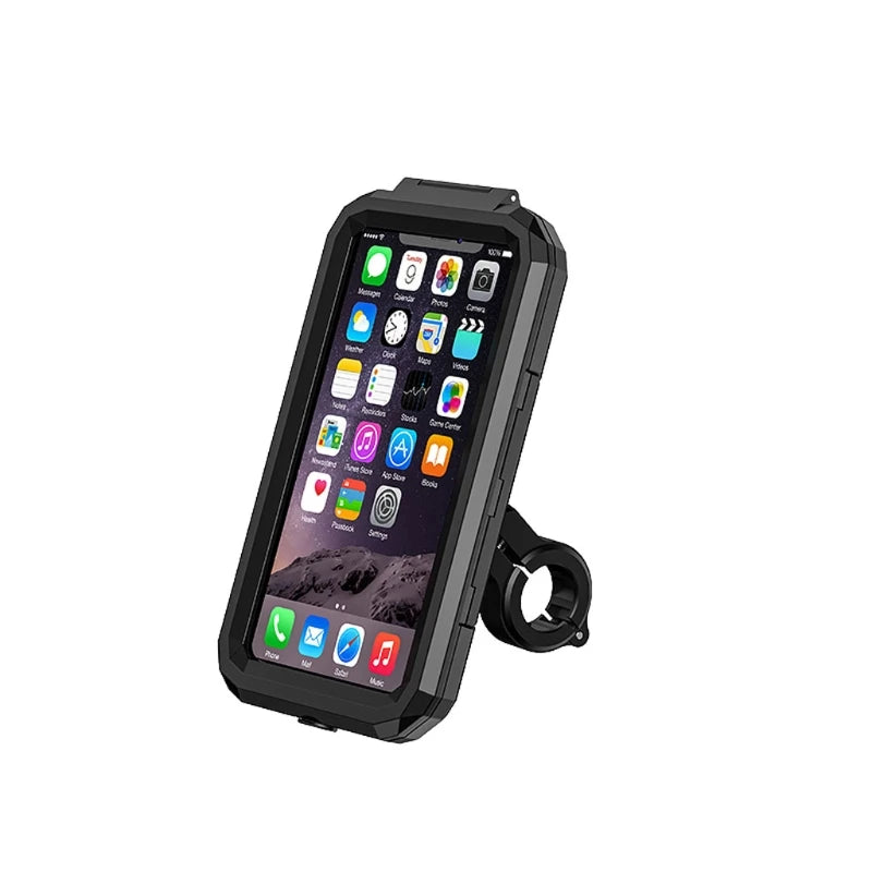Waterproof Phone Case para bicicleta e motocicleta, celular Mount Bag, moto, scooter, suporte do telefone, guidão, espelho retrovisor, 3 a 8"