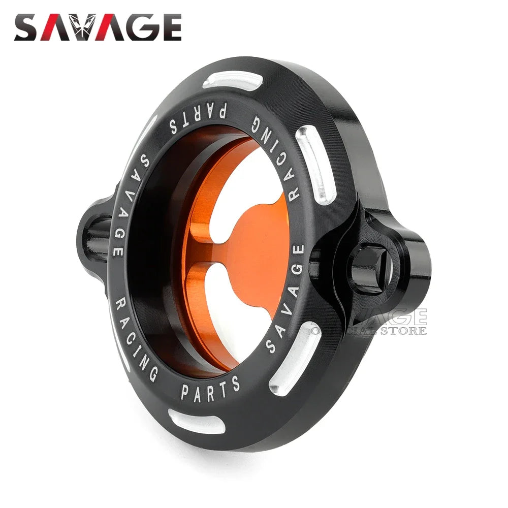 Tampa do filtro de óleo do motor para bajaj pulsar 200ns 200rs 200as 2012-2020 dominar 400 200 ns rs como acessórios da motocicleta tampa clara