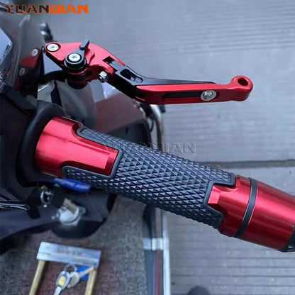 Para yamaha yzfr7 yzf r7 YZF-R7 yzfr7 2023 2022 acessórios da motocicleta extensível ajustável alavancas de freio embreagem guiador apertos