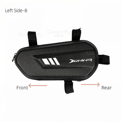 Bolsa Lateral Personalizada para Motocicleta Bajaj Dominar 250 400, Saco de Selim à Prova d'Água com Logo Personalizado