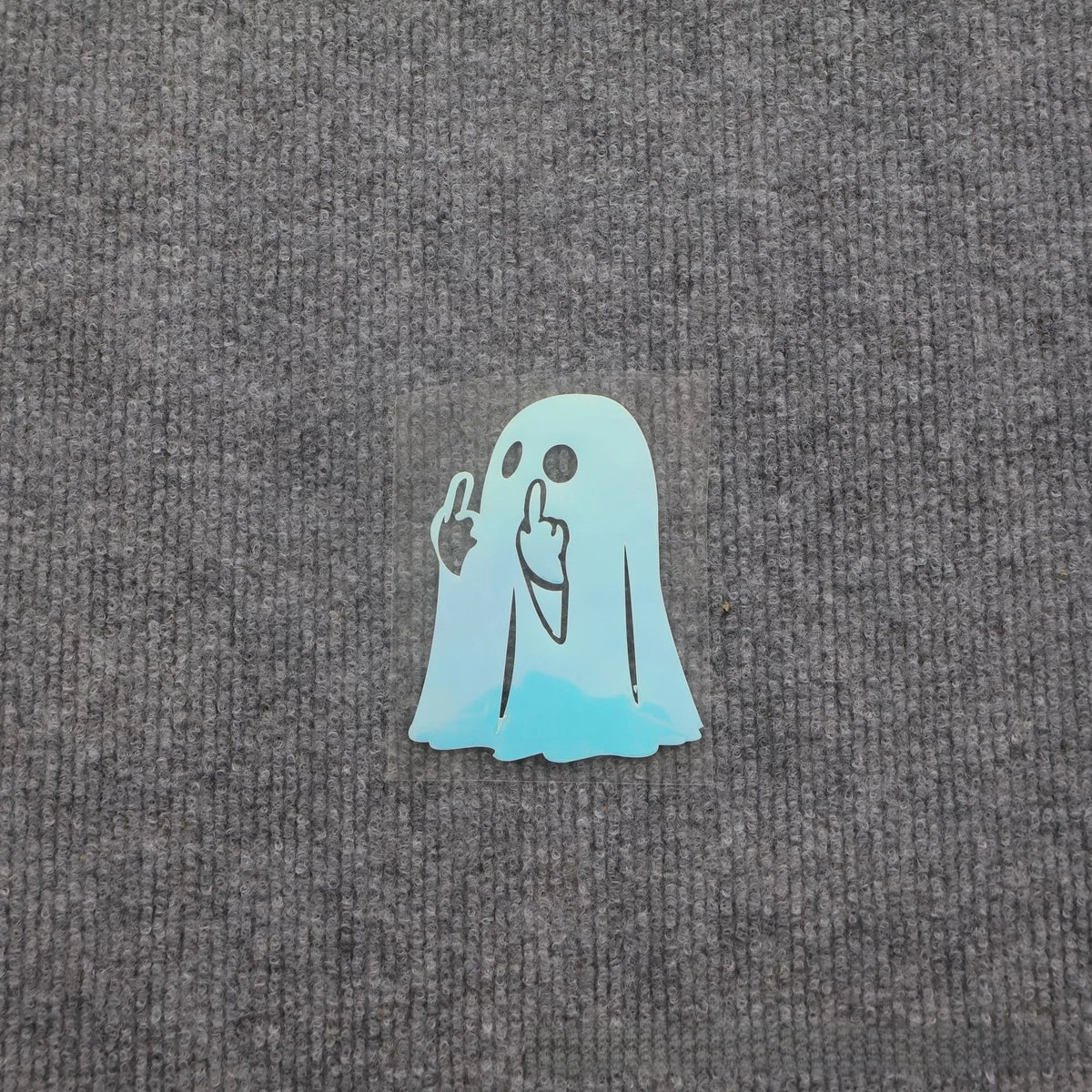 Adesivo Decorativo de Halloween com Fantasma Brilhante, Criativo e Personalizado para Carro e Motocicleta, Padrão Engraçado para Aplicar na Carroceria