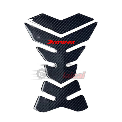 Para bajaj dominar dominar400 dominar200 acessórios da motocicleta de fibra carbono 3d óleo combustível gás tanque almofada decalque protetor adesivo