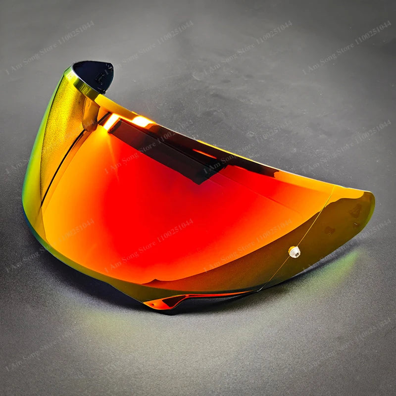 Lente de Viseira para Capacete de Motocicleta HJC HJ-38 I71 F71 - Substituição Anti-UV, Anti-Risco, À Prova de Poeira e Protetor Contra Vento - Acessórios para Motocicleta