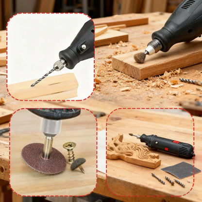 40 pçs mini broca elétrica multi ferramenta rotativa acessórios kits de polimento moagem cabeça moedor para lixar moagem polimento