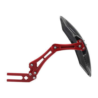 Para-lamas universal para roda traseira, liga de alumínio ajustável para motocicleta, para yamaha, honda, kawasaki, suzuki, cfmoto acima e mais