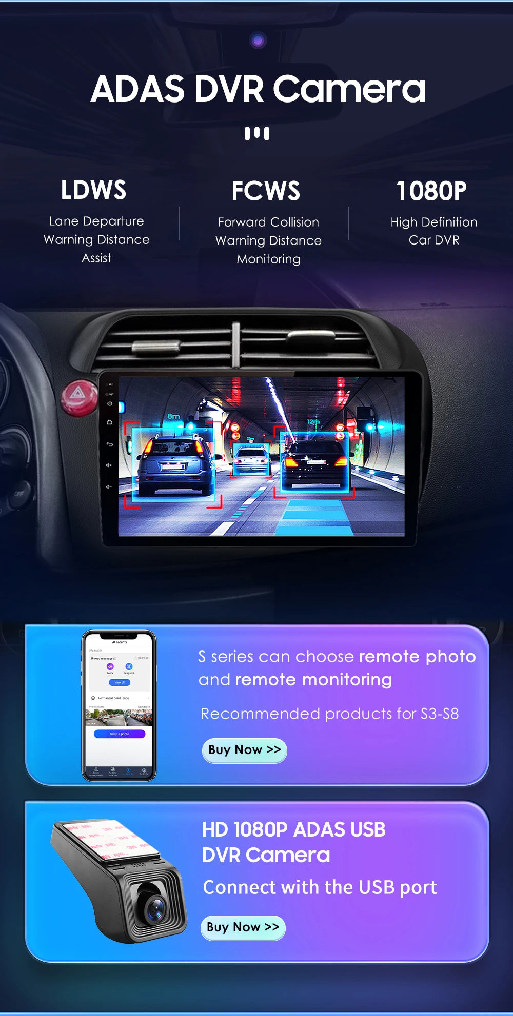 Hizpo Car Autoradio For Honda Civic Hatchback 2005 - 2011 Multimedia Player 2din Android Auto Carplay GPS Navigation 8+128G DSP