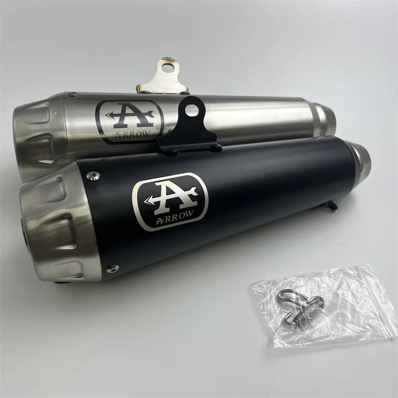 Escapamento Universal para Motocicleta 51mm 60mm com DB Killer para GSX8S CB400F MT03 DUKE1290 NSS750 XSR155 NMAX