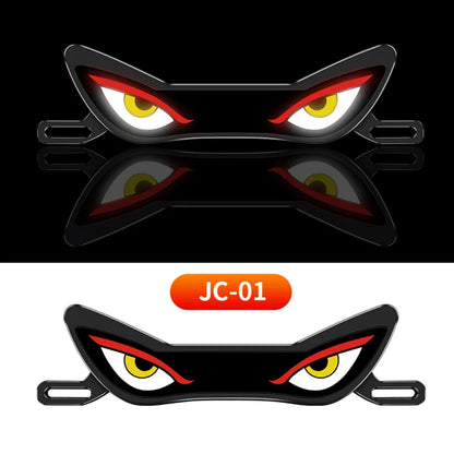 Luz LED Multifuncional à Prova d'Água, Luzes Coloridas, Decoração Modificada para Motocicletas, Luz Traseira Universal para Placa de Motocicleta