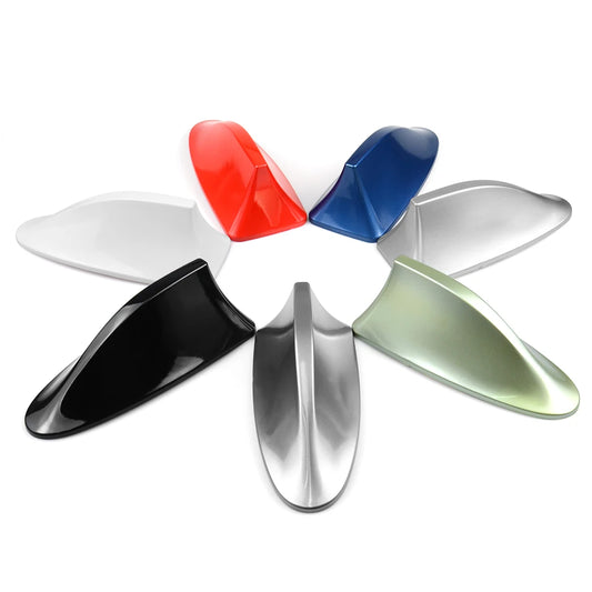 Antena de tubarão para rádio de carro, antena de tubarão, design de sinal fm para kia picanto, acessórios para assento ibiza 6l