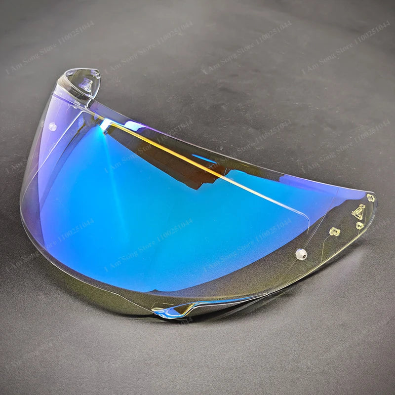 Lente de Viseira para Capacete de Motocicleta HJC HJ-38 I71 F71 - Substituição Anti-UV, Anti-Risco, À Prova de Poeira e Protetor Contra Vento - Acessórios para Motocicleta
