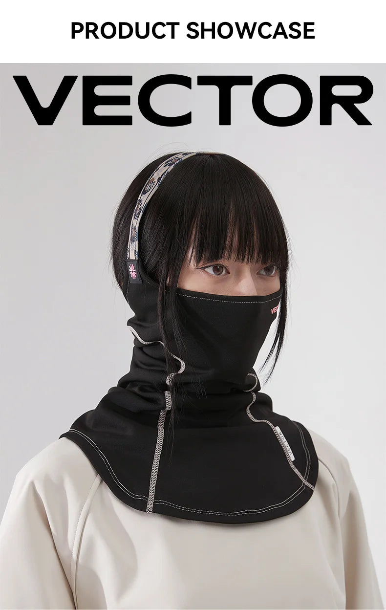 VECTOR Respirável Ao Ar Livre Esqui Snowboard Motocicleta Inverno Mais Quente Esporte Meia Máscara Capa Triangular Cachecol Máscara de Esqui