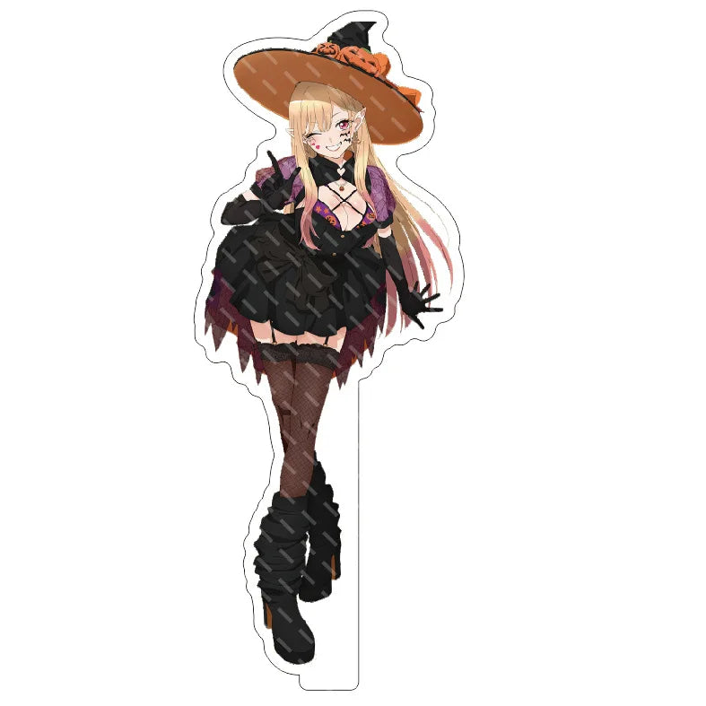 16CM Anime My Dress-Up Darling Marin Kitagawa Sajuna Inui Sajuna Inui Wakana Gojo Figura de Acrílico com Suporte, Ornamentos Cos, Presentes