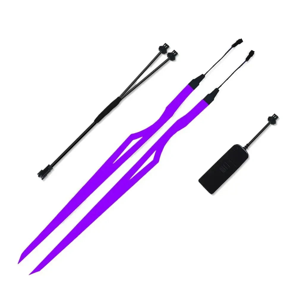 Motorcycle Helmet Luminous Sticker Cold Light Mod Kit Motor Helmet Led Light Flashing Riding Signal EL Strip Decor Accessories
