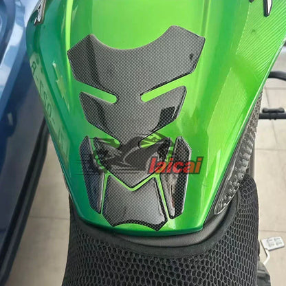 Para bajaj dominar dominar400 dominar200 acessórios da motocicleta de fibra carbono 3d óleo combustível gás tanque almofada decalque protetor adesivo