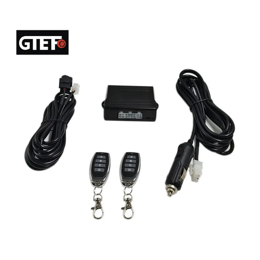 Kit de Válvula Elétrica Universal para Escape de Carro GTEFO 51 60 63 70 76MM com Controle Remoto Sem Fio e Botão de Acionamento Eletrônico Multiângulo