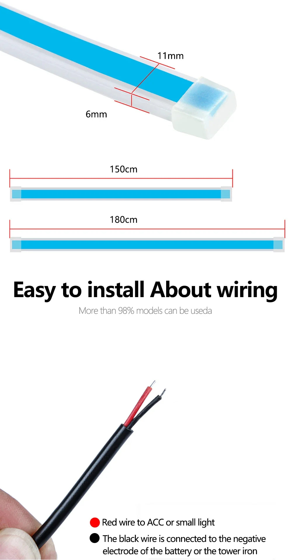 LED  Car Daytime Running Light DRL With Turn Signal Lamp Car Hood Decorative Light Strip With Start Scan Meteor Dynamic 12V New