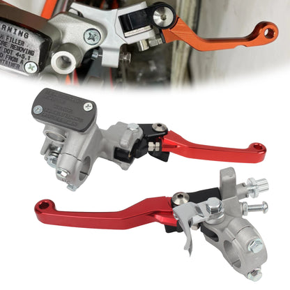 Manetes de Freio e Embreagem de 22mm para Motocicletas, Cilindro de Freio Dianteiro para CR 80 85 125 R CRF F 150 230 250 F 300L 450X Dirt Bike